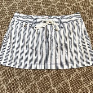Joie blue and white striped skirt - size 8